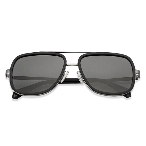 Polaroid Black Full Rim Square left side Polaroid Black Full Rim Square left side