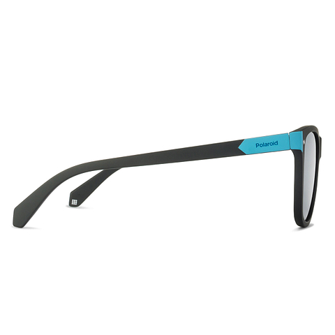 Polaroid Black Full Rim Square left side