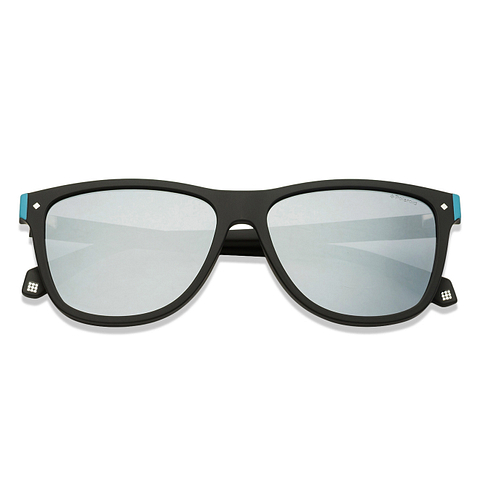 Polaroid Black Full Rim Square left side