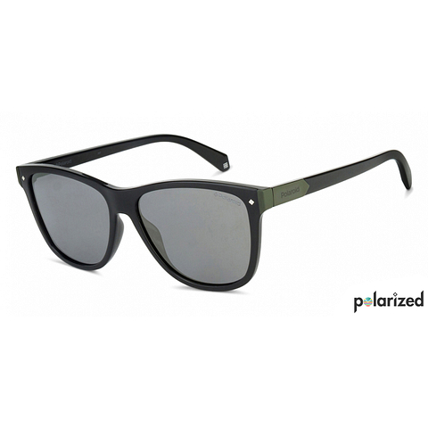 Polaroid Black Full Rim Square left side Polaroid Black Full Rim Square left side
