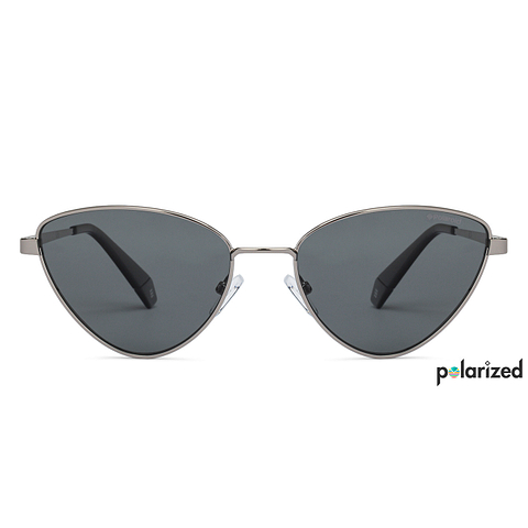 Polaroid Silver Full Rim Cat Eye right side Polaroid Silver Full Rim Cat Eye right side