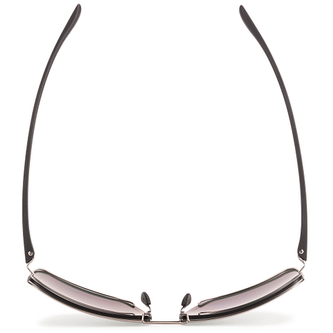 BRANDED Mid Gunmetal Full Rim Rectangle right side