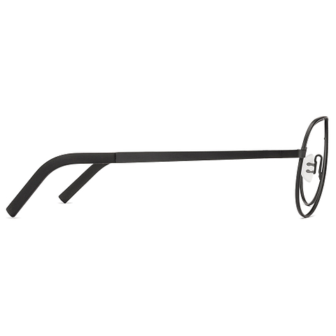 Porsche Design Black Full Rim Aviator right side