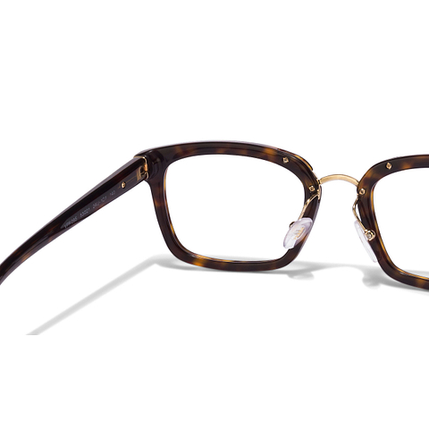 BRANDED Golden Brown Full Rim Rectangle left side BRANDED Golden Brown Full Rim Rectangle left side