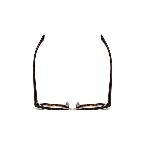 BRANDED Golden Brown Full Rim Rectangle right side BRANDED Golden Brown Full Rim Rectangle right side