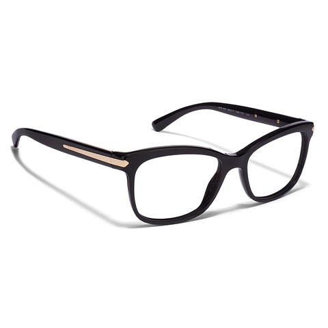 Prada Black Full Rim Geometric left side
