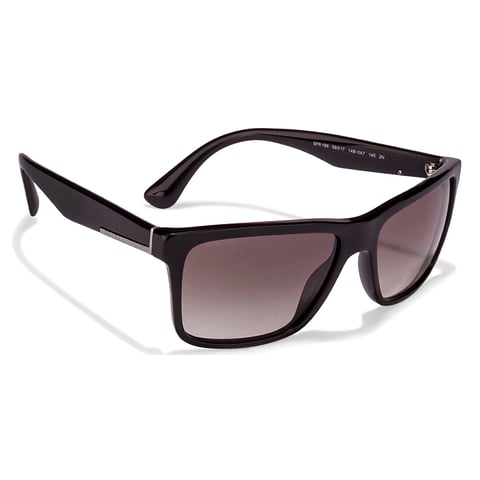 BRANDED Black Full Rim Rectangle left side