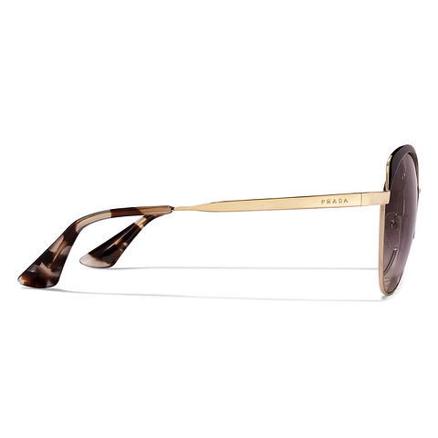 BRANDED Gold Full Rim Round right side