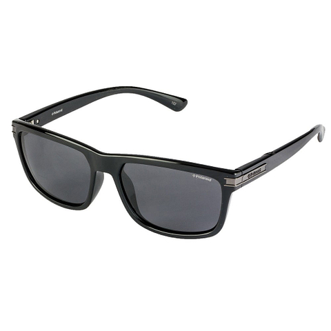 Polaroid Black Full Rim Square left side Polaroid Black Full Rim Square left side