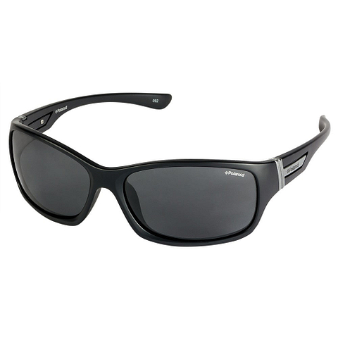 Polaroid Black Full Rim Round right side