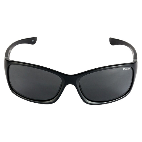 Polaroid Black Full Rim Round left side