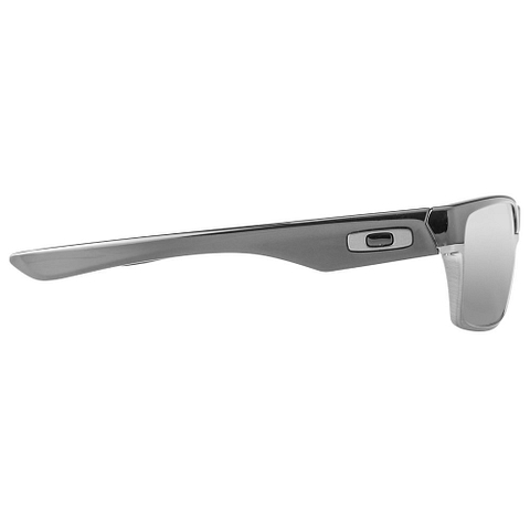 Oakley Black Full Rim Rectangle left side Oakley Black Full Rim Rectangle left side