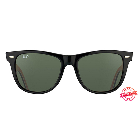 BRANDED Black Full Rim Square left side