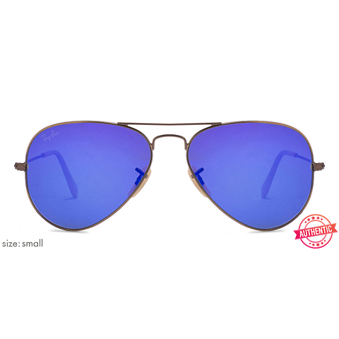 BRANDED  Full Rim Aviator left side