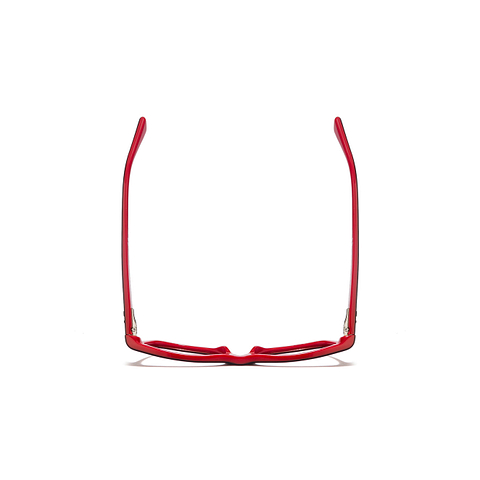 Ray-Ban Red Full Rim Rectangle right side Ray-Ban Red Full Rim Rectangle right side