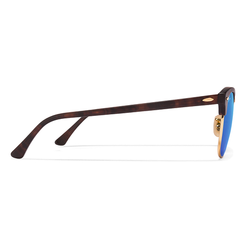 BRANDED Gold Full Rim Clubmaster right side