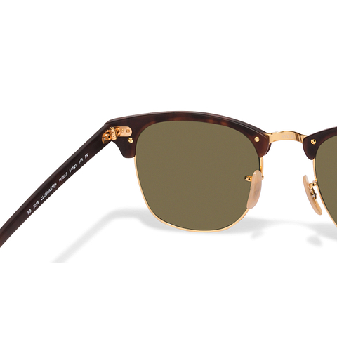 BRANDED Gold Full Rim Clubmaster right side