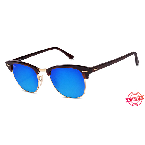 Ray-Ban Gold Full Rim Clubmaster right side