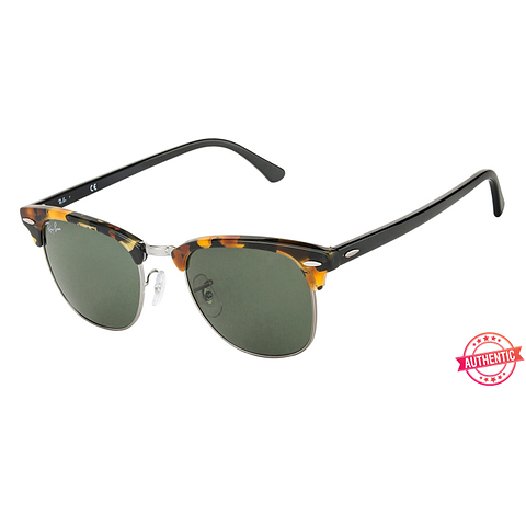 Ray-Ban Black Full Rim Clubmaster right side