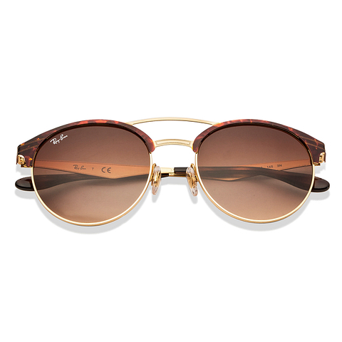 BRANDED Gold Full Rim Round right side