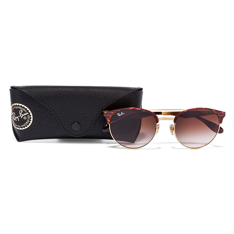 BRANDED Gold Full Rim Round left side