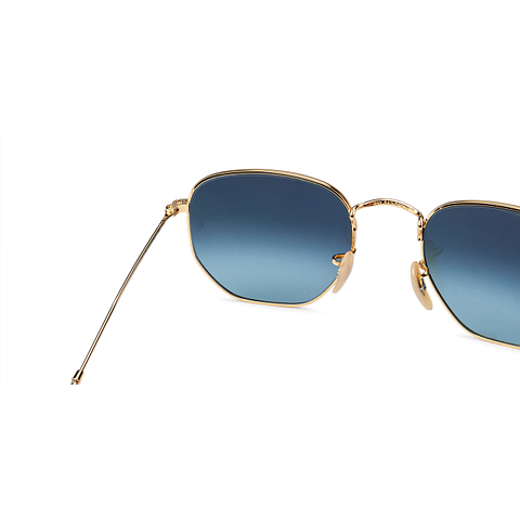 BRANDED Gold Full Rim Geometric left side