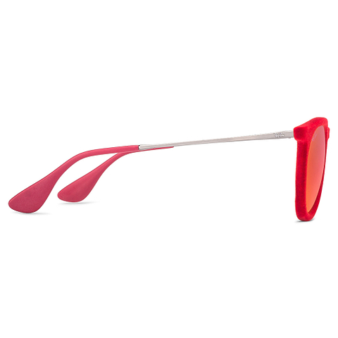 BRANDED Red Full Rim Square right side