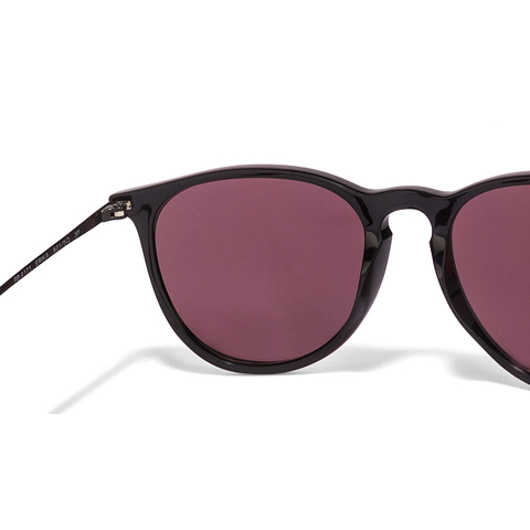 BRANDED Black Full Rim Square left side