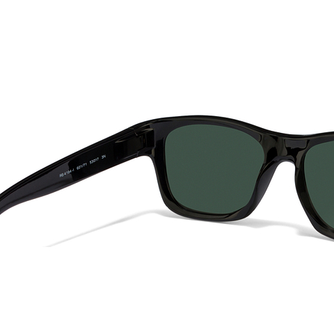 BRANDED Black Full Rim Square right side