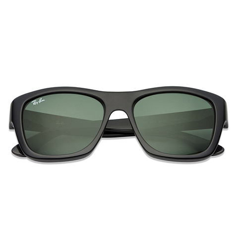 BRANDED Black Full Rim Square left side