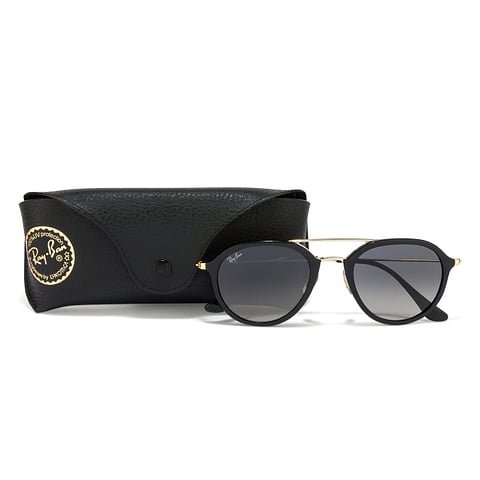 Buy Ray-Ban RB4253 Black Gold Blue Gradient 601 71 Unisex