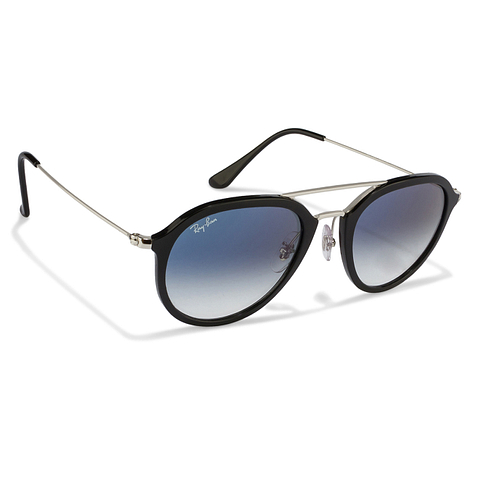 Ray-Ban Dark Gunmetal Full Rim Aviator left side
