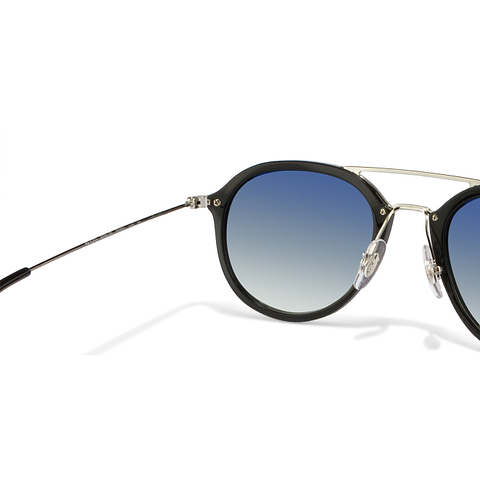Ray-Ban Dark Gunmetal Full Rim Aviator left side
