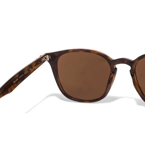 BRANDED Tortoise Full Rim Square left side