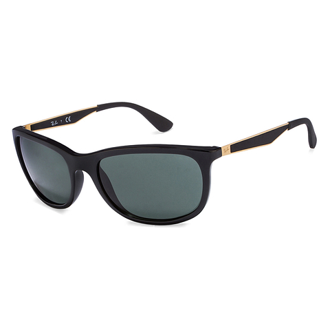 BRANDED Black Full Rim Rectangle left side