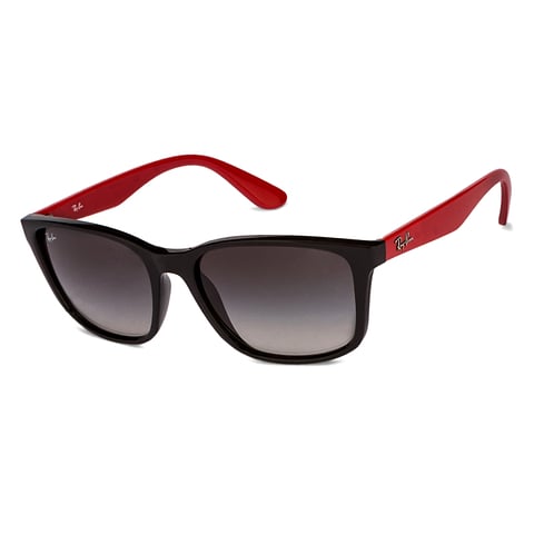 BRANDED Black Full Rim Square left side