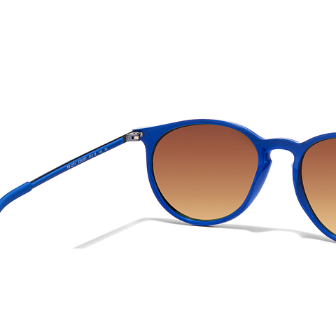 BRANDED Sky Blue Full Rim Round left side BRANDED Sky Blue Full Rim Round left side