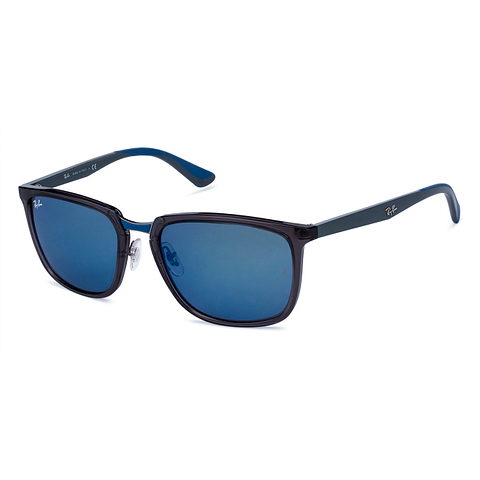 BRANDED Light Gray Full Rim Square left side BRANDED Light Gray Full Rim Square left side