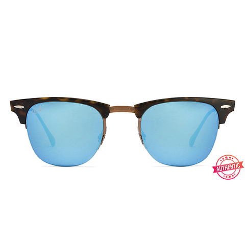 Ray-Ban RB8056 Small (Size-49) Tortoise Brown Sky Blue Mirror Women 175-55  Sunglasses