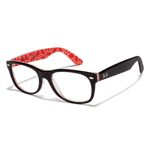Ray-Ban Black Full Rim Rectangle left side Ray-Ban Black Full Rim Rectangle left side