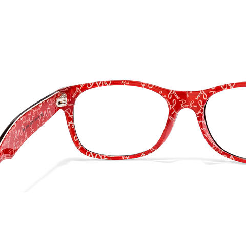 Ray-Ban Black Full Rim Rectangle left side Ray-Ban Black Full Rim Rectangle left side