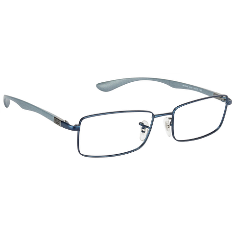 Ray-Ban Sky Blue Full Rim Rectangle left side
