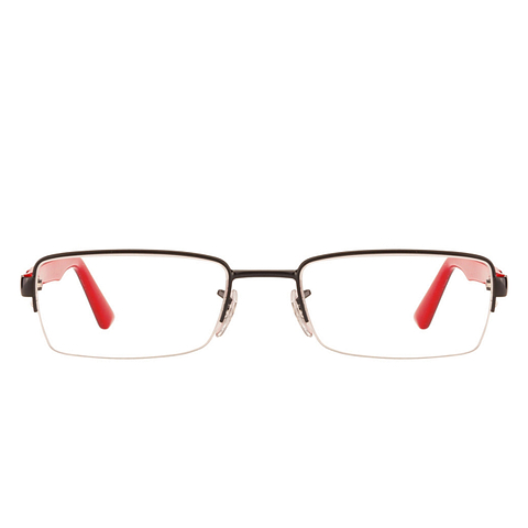 Ray-Ban 赤黒 Ray-Ban RX6325 2503 Black / Red Eyeglasses at ₹ 3861/piece