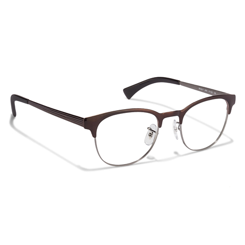 BRANDED Light Brown Full Rim Square left side BRANDED Light Brown Full Rim Square left side