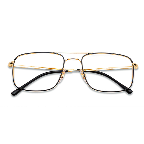 BRANDED Gold Full Rim Square right side BRANDED Gold Full Rim Square right side