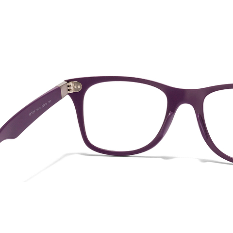 Ray-Ban Purple Full Rim Square left side