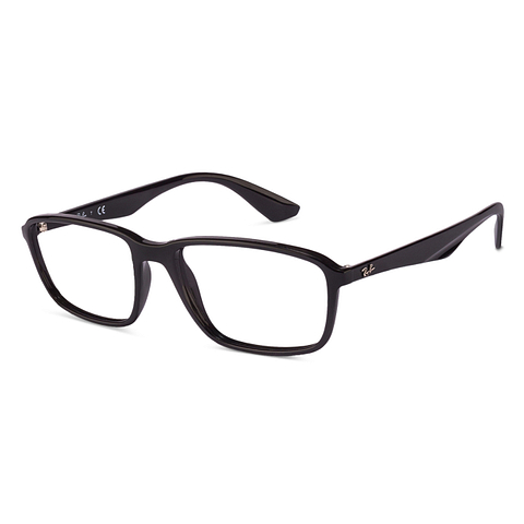 BRANDED Black Full Rim Rectangle right side