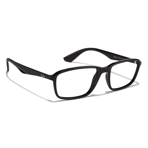 BRANDED Black Full Rim Rectangle left side