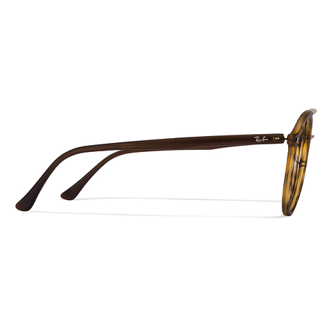 BRANDED Light Brown Full Rim Round right side BRANDED Light Brown Full Rim Round right side
