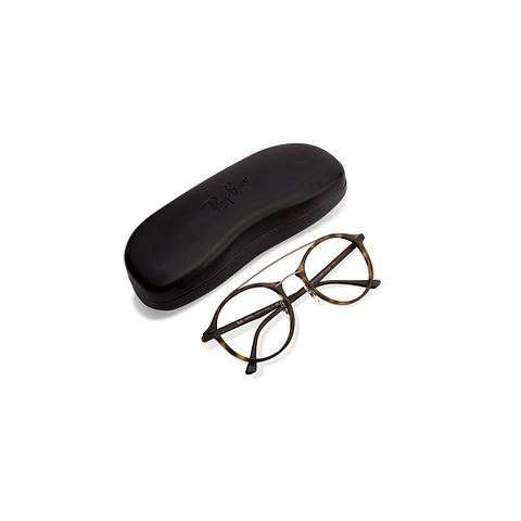 BRANDED Light Brown Full Rim Round right side BRANDED Light Brown Full Rim Round right side